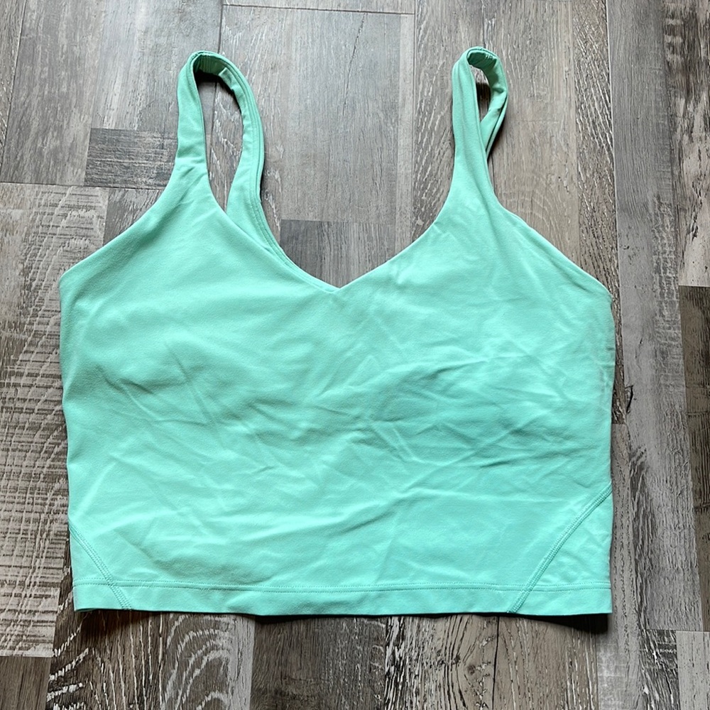 Lululemon Women’s Align Tank Top Size 10 Mint Color